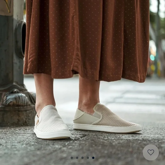 OluKai Lae’ahi unisex Clay Mesh Slip-On Loafers Women 8.5 Men 7 - Picture 5 of 8